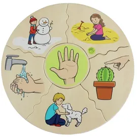 Beleduc Humanico 5 Sinne Brettspiel