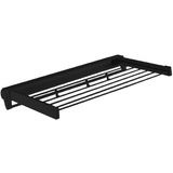 F Fityle Wäscheständer Wandmontage Klappbar, Ausziehbare Wandmontage, Platzsparender Akkordeon Trockenständer, Clothes Drying Rack Wall für Balkon Badezimmer Kleiderschrank, Schwarz