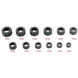 KS Tools Spezial-Muttern-Ausdreher-Satz 12-tlg.