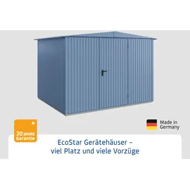 Hörmann Trend-S Typ 3 3,02 x 2,38 m taubenblau Einzeltür