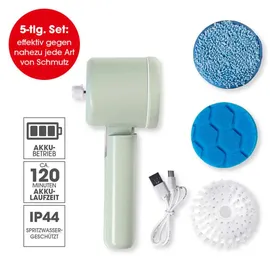 Clean Maxx Reinigungsbürste Akku 4-tlg. mint