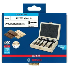 bosch accesorios Bosch EXPERT Wood Forstnerbohrer Set 5tlg. (15/20/25/30/35mm)
