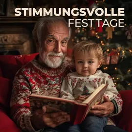 CASARIA Weihnachtsbaum künstlich 36cm Timer