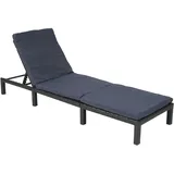 MCW MCW-A51 Sonnenliege 198 x 60 x 71 cm Anthrazit