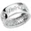 VIVANCE Fingerring VIVANCE 925 Silber 18 018 57 0 Silber 925 Fingerring
