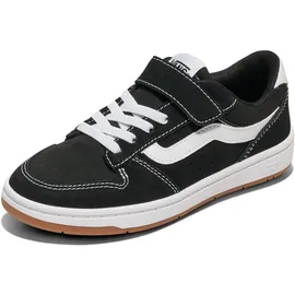 Vans Unisex Kinder, Ryland Ls V", Sneaker, Suede/Canvas Black/White, 21 EU