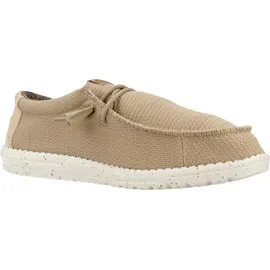 HEYDUDE Wally Sport Mesh Herren Beige/Braun 44
