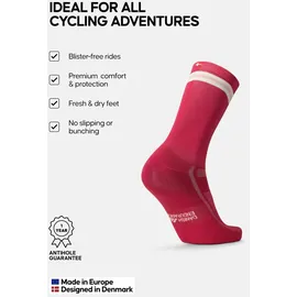Danish Endurance Radsocken 3er Pack Schwarz 39-42
