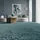 KADIMA DESIGN Teppich Hochflor SPREE in Türkis, einfarbig, 300 x 400 cm