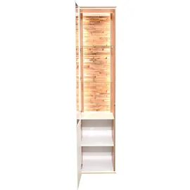 Mäusbacher Standvitrine Faro 43 x 42 x 180 cm Weiß