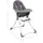 vidaXL Baby-Hochstuhl grau/weiß