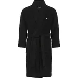 G-Star Bademantel G-STAR "ARGON, DRESSING GOWN" Gr. XL, schwarz, XL, Kunstfaser, Hausmäntel, Bademantel, Morgenmantel mit Schalkragen