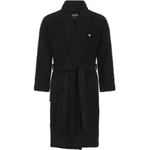 G-Star Bademantel G-STAR "ARGON, DRESSING GOWN" Gr. XL, schwarz, XL, Kunstfaser, Hausmäntel, Bademantel, Morgenmantel mit Schalkragen