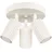 Sollux Lighting Deckenlampe 3 Flammig rund Aluminium beige
