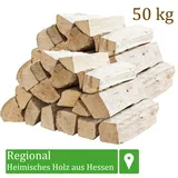 (1,03€/1kg) Brennholz Kaminholz Holz 50 kg Ofen Kamin Kaminofen Grill Buche 33cm