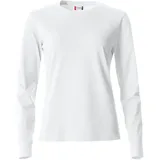 Clique Basic Langarmshirt Weiß M