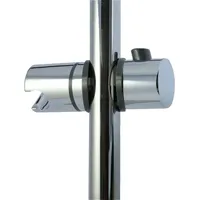 Tecuro Gleiter Schieber Brausehalter für Wandstange Ø 25 mm,