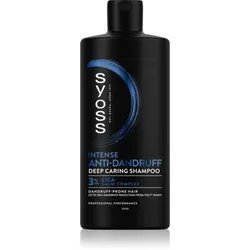 Syoss Intense Anti-Dandruff Shampoo gegen Schuppen für trockene und juckende Kopfhaut 440 ml