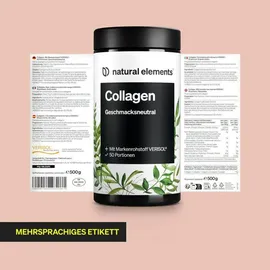 Natural Elements Collagen Pulver 500 g