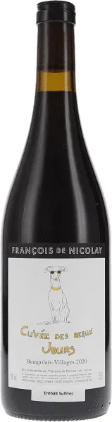 Beaujolais-Villages, Cuvée des Beaux Jours François de Nicolay 2020