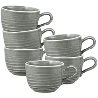 SELTMANN WEIDEN Kaffeetasse 0,26 l Grau 6 St.