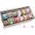Mendler Deko-Box Schnur Geschenkband 12 Rollen je 7,5m mehrfarbig