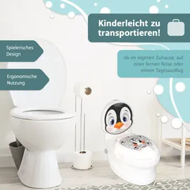 pilsan Töpfchen mit Spülgeräusch Pinguin, Kindertoilette