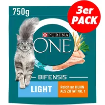 Purina One Bifensis Light mit Huhn 3 x 750 g