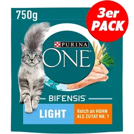 Purina One Bifensis Light mit Huhn 3 x 750 g
