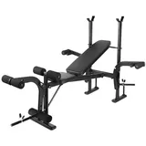 Sport-Knight® Trainingsbank Profi Hantelbank, multifunktional einsetzbar, verstellbar, Polsterung