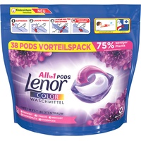 Lenor All-in-1 PODS Amethyst Blütentraum – 76 Waschladungen, für eine hygienische und tiefgehende Sauberkeit