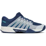 K-Swiss Express Light Pickleball-schuhe - Blue Opal / Blanc De Blanc / Lollipop - EU 45