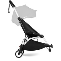 BABYZEN YOYO Connect, White - Aus 1 mach 2 - Der YOYO2 als Doppelkinderwagen - Immer noch kompakt und manövrierfreundlich