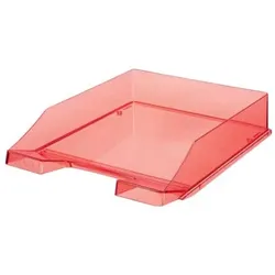 Briefablage KLASSIK transparent A4/C4 rot