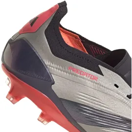 adidas Predator Elite FG Platinum Metallic / Aurora Black / Carbon 43 1/3