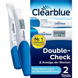 WICK Clearblue Schwangerschaftstest Kombipack Urin