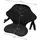 ECD Germany Kajak Sitz 62 x 43 x 44 cm schwarz