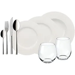 Villeroy & Boch 4 Friends Set 36tlg. Wonderful World White - 