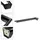 Keuco Reva Handtuchhalter 2-armig Schwarz Matt 12818370000