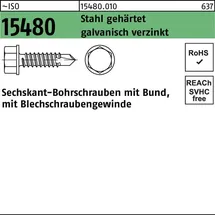 F. REYHER Nchfg. GmbH & Co. KG Sechskantbohrschraube ISO 15480 Bund ST 3,9 x 32 1000 Stück