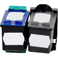 Ampertec 2 Kompatible Tinten ersetzt HP SD367AE 21+22 Doppelpack