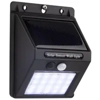 FHS International Kunststoff Solar Wandleuchte 20 weiße SMD LED