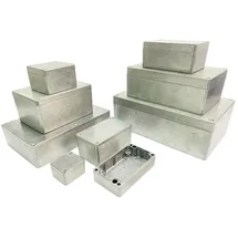 Gainta G110 Universal-Gehäuse 79.6 x 74.6 x 52 Aluminium Aluminium legiert Aluminium (Natur) 1 St.