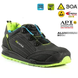 COFRA Burst S3 ESD SRC schwarz/hellgrün 48