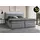 Collection AB Boxspringbett COLLECTION AB "30 Jahre Jubiläums-Modell Athena", grau (hellgrau), B:193cm L:208cm, Holzwerkstoff, Spanplatte, Komplettbetten, Boxspringbett, in H2,H3 & H4, wahlweise mit LED-Leiste