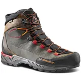 La Sportiva Trango Tech Leather GTX Herren Bergschuh carbon/hawaiian sun