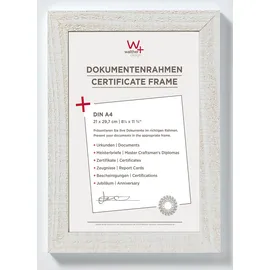 WALTHER+ DESIGN HO130V Bilderrahmen Weiß A4 2er Set