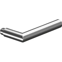 OGRO Türdrückerlochteil F1 Alu/Satino 8906