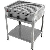 ChattenGlut Gasbräter 3-flammig 650 x 530 x 800 cm