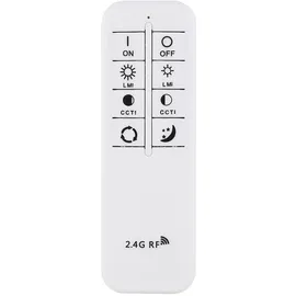 GLOBO Deckenleuchte 1 LED Kristalle silberfarben